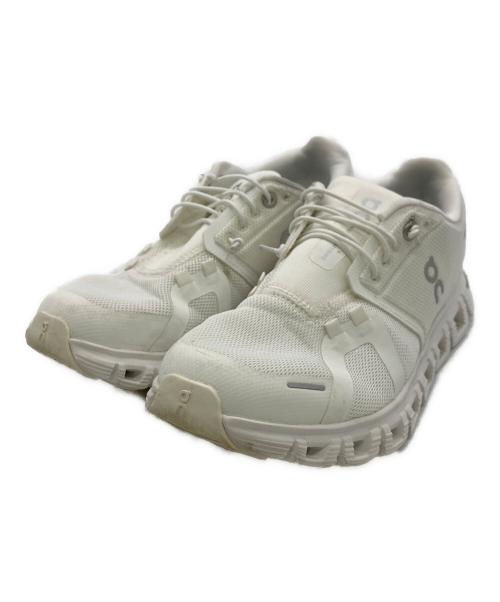 on（オン）On (オン) Cloud 6 ローカットスニーカー ホワイト サイズ:	SIZE US6.5（23.5cm）の古着・服飾アイテム