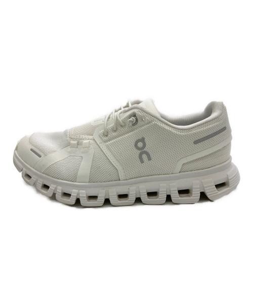 on（オン）On (オン) Cloud 6 ローカットスニーカー ホワイト サイズ:	SIZE US6.5（23.5cm）の古着・服飾アイテム