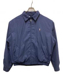 POLO RALPH LAUREN（ポロ・ラルフローレン）の古着「スイングトップ」｜ネイビー