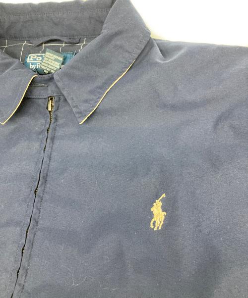 POLO RALPH LAUREN（ポロ・ラルフローレン）POLO RALPH LAUREN (ポロ・ラルフローレン) スイングトップ ネイビー サイズ:Lの古着・服飾アイテム