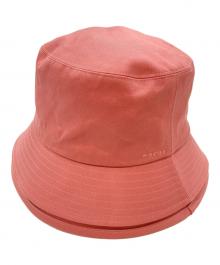 sacai（サカイ）の古着「レイヤードバケットハット/Layered bucket hat」｜ピンク