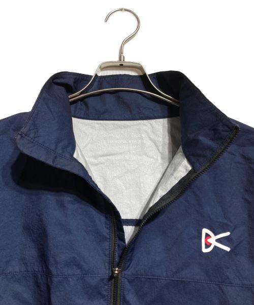 District Vision（ディストリクトヴィジョン）District Vision (ディストリクトヴィジョン) ハーフジップウィンドブレーカー/Half-zip windbreaker ネイビー サイズ:Mの古着・服飾アイテム