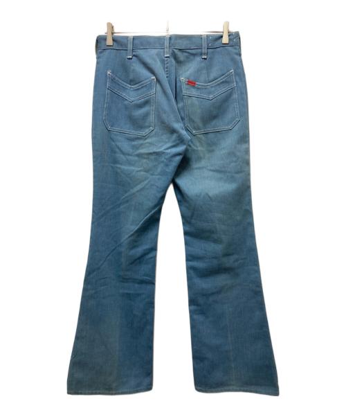 BIG SMITH（ビッグスミス）BIG SMITH (ビッグスミス) フレアピケパンツ ブルー サイズ:-の古着・服飾アイテム