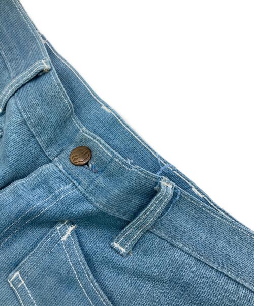 BIG SMITH（ビッグスミス）BIG SMITH (ビッグスミス) フレアピケパンツ ブルー サイズ:-の古着・服飾アイテム