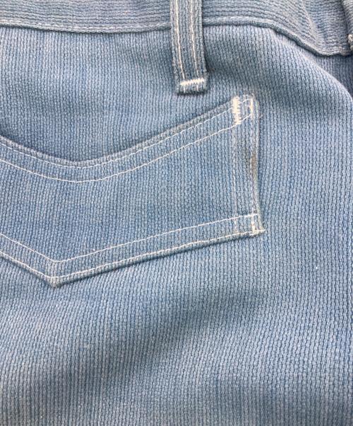 BIG SMITH（ビッグスミス）BIG SMITH (ビッグスミス) フレアピケパンツ ブルー サイズ:-の古着・服飾アイテム