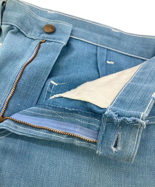 BIG SMITH（ビッグスミス）BIG SMITH (ビッグスミス) フレアピケパンツ ブルー サイズ:-の古着・服飾アイテム