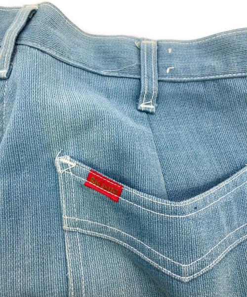BIG SMITH（ビッグスミス）BIG SMITH (ビッグスミス) フレアピケパンツ ブルー サイズ:-の古着・服飾アイテム