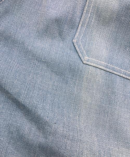 BIG SMITH（ビッグスミス）BIG SMITH (ビッグスミス) フレアピケパンツ ブルー サイズ:-の古着・服飾アイテム