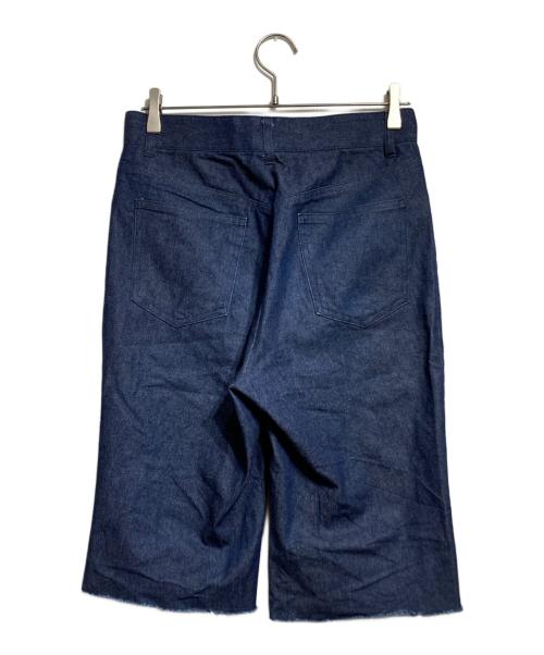 JOHN LAWRENCE SULLIVAN（ジョン ローレンス サリバン）JOHN LAWRENCE SULLIVAN (ジョン ローレンス サリバン) WASHED DENIM WIDE PANTS インディゴ サイズ:42の古着・服飾アイテム