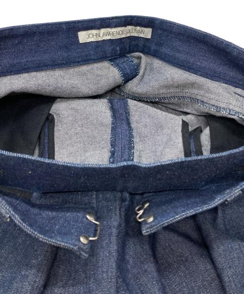 JOHN LAWRENCE SULLIVAN（ジョン ローレンス サリバン）JOHN LAWRENCE SULLIVAN (ジョン ローレンス サリバン) WASHED DENIM WIDE PANTS インディゴ サイズ:42の古着・服飾アイテム