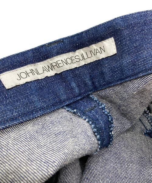 JOHN LAWRENCE SULLIVAN（ジョン ローレンス サリバン）JOHN LAWRENCE SULLIVAN (ジョン ローレンス サリバン) WASHED DENIM WIDE PANTS インディゴ サイズ:42の古着・服飾アイテム