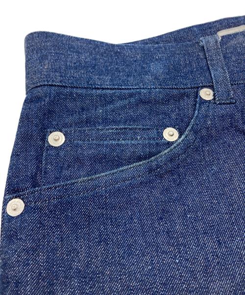 JOHN LAWRENCE SULLIVAN（ジョン ローレンス サリバン）JOHN LAWRENCE SULLIVAN (ジョン ローレンス サリバン) WASHED DENIM WIDE PANTS インディゴ サイズ:42の古着・服飾アイテム