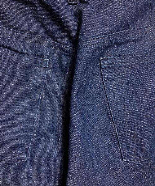 JOHN LAWRENCE SULLIVAN（ジョン ローレンス サリバン）JOHN LAWRENCE SULLIVAN (ジョン ローレンス サリバン) WASHED DENIM WIDE PANTS インディゴ サイズ:42の古着・服飾アイテム