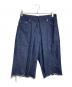 JOHN LAWRENCE SULLIVAN（ジョン ローレンス サリバン）の古着「WASHED DENIM WIDE PANTS」｜インディゴ