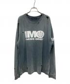 PROJECT G/Rプロジェクト ジーアール）の古着「IMO Washed Long Sleeve」｜グレー