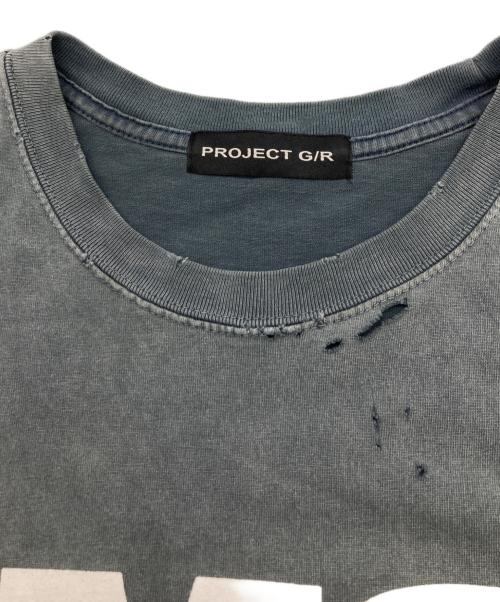 PROJECT G/R（プロジェクト ジーアール）PROJECT G/R (プロジェクト ジーアール) IMO Washed Long Sleeve グレー サイズ:2の古着・服飾アイテム