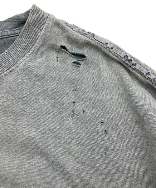 PROJECT G/R（プロジェクト ジーアール）PROJECT G/R (プロジェクト ジーアール) IMO Washed Long Sleeve グレー サイズ:2の古着・服飾アイテム