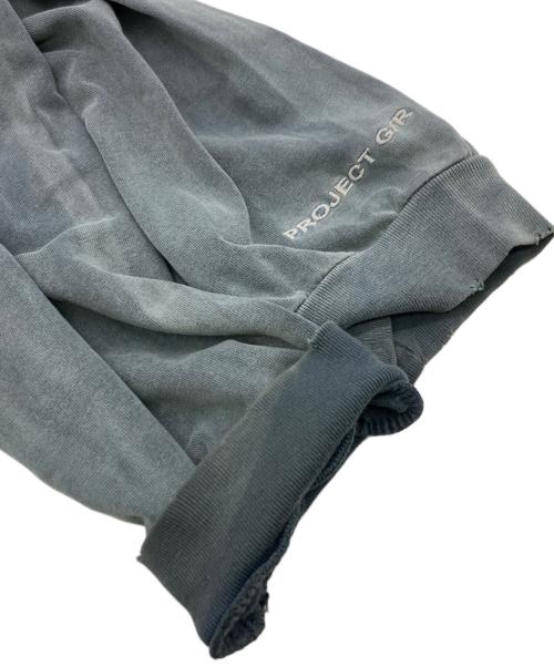 PROJECT G/R（プロジェクト ジーアール）PROJECT G/R (プロジェクト ジーアール) IMO Washed Long Sleeve グレー サイズ:2の古着・服飾アイテム