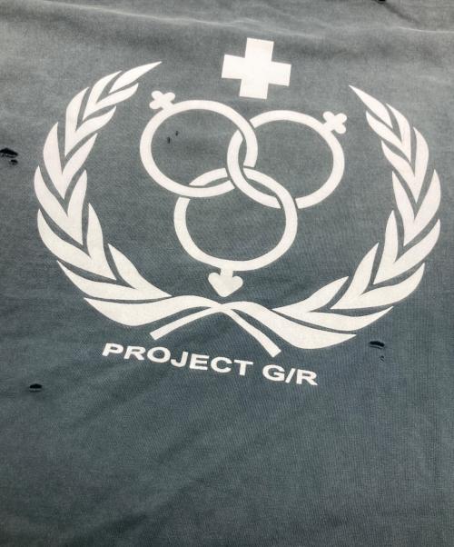 PROJECT G/R（プロジェクト ジーアール）PROJECT G/R (プロジェクト ジーアール) IMO Washed Long Sleeve グレー サイズ:2の古着・服飾アイテム
