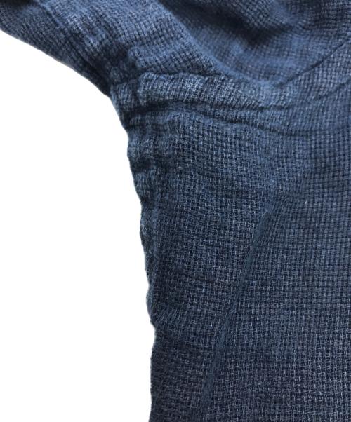 POLO RALPH LAUREN（ポロ・ラルフローレン）POLO RALPH LAUREN (ポロ・ラルフローレン) リネンシャツ ネイビー サイズ:Lの古着・服飾アイテム