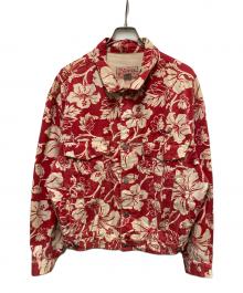 DIESEL（ディーゼル）の古着「ハワイアントラッカージャケット」｜レッド