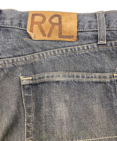 RRL（ダブルアールエル）RRL (ダブルアールエル) ブラックデニムパンツ ブラック サイズ:SIZE 88.5cm (W35)の古着・服飾アイテム