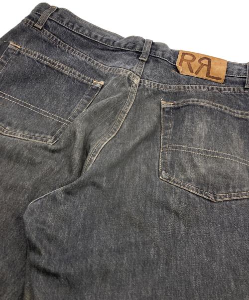 RRL（ダブルアールエル）RRL (ダブルアールエル) ブラックデニムパンツ ブラック サイズ:SIZE 88.5cm (W35)の古着・服飾アイテム