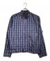 HUGO BOSS（ヒューゴ ボス）の古着「マドラスチェックジャケット/Madras Check Jacket」｜パープル