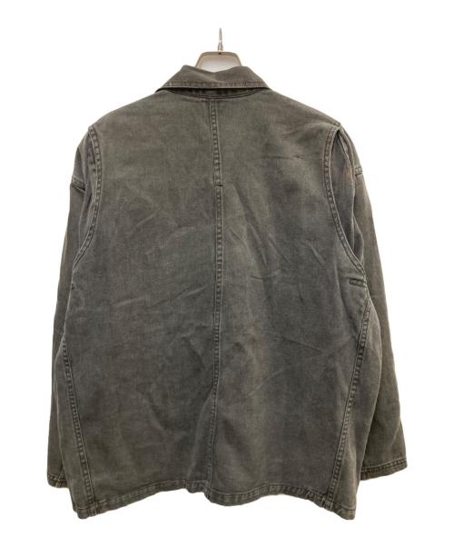ACROPOLE（アクロポリス）ACROPOLE (アクロポリス) ブラックデニムカバーオール ブラック サイズ:SIZE Mの古着・服飾アイテム