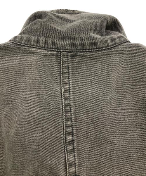 ACROPOLE（アクロポリス）ACROPOLE (アクロポリス) ブラックデニムカバーオール ブラック サイズ:SIZE Mの古着・服飾アイテム