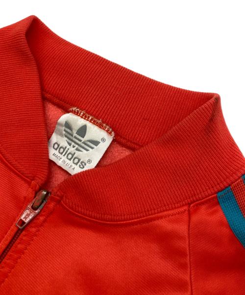 adidas（アディダス）adidas (アディダス) 80s ATP型トラックジャケット オレンジ×ブルー サイズ:Lの古着・服飾アイテム