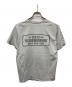 NEIGHBORHOOD (ネイバーフッド) ロゴプリントTシャツ グレー サイズ:S：5000円