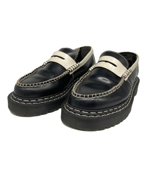 Dr.Martens（ドクターマーチン）Dr.Martens (ドクターマーチン) PENTON DS ブラック×ホワイト サイズ:UK6の古着・服飾アイテム