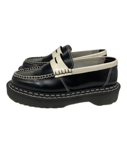 Dr.Martens（ドクターマーチン）Dr.Martens (ドクターマーチン) PENTON DS ブラック×ホワイト サイズ:UK6の古着・服飾アイテム