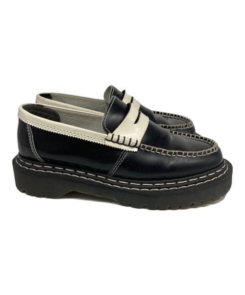 Dr.Martens（ドクターマーチン）Dr.Martens (ドクターマーチン) PENTON DS ブラック×ホワイト サイズ:UK6の古着・服飾アイテム