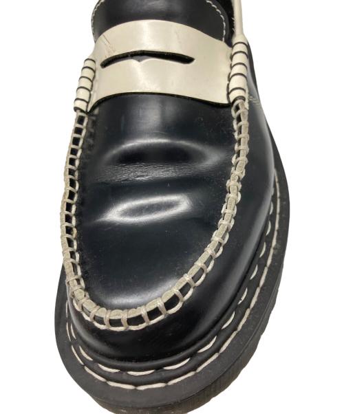 Dr.Martens（ドクターマーチン）Dr.Martens (ドクターマーチン) PENTON DS ブラック×ホワイト サイズ:UK6の古着・服飾アイテム
