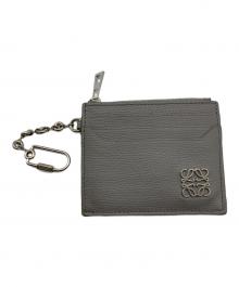 LOEWE（ロエベ）の古着「スクエアコインカードホルダー」｜グレー