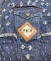 中古・古着 paco (パコ) ダメージデニムジャケット インディゴ サイズ:XL：13000円