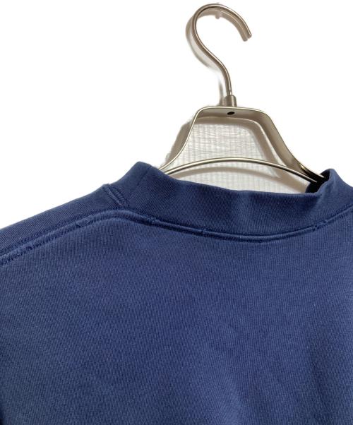 BALENCIAGA（バレンシアガ）BALENCIAGA (バレンシアガ) ダメージ加工クロップドスウェット/Distressed cropped sweatshirt ネイビー サイズ:Sの古着・服飾アイテム