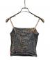 DIESEL (ディーゼル) T-HOP-P2 クリスタルタンクトップ グレー×ブラウン サイズ:M：8000円