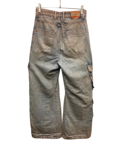 DIESEL（ディーゼル）DIESEL (ディーゼル) D-SIRE-CARGO-D デニムパンツ インディゴ サイズ:25の古着・服飾アイテム