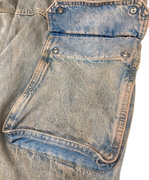 DIESEL（ディーゼル）DIESEL (ディーゼル) D-SIRE-CARGO-D デニムパンツ インディゴ サイズ:25の古着・服飾アイテム