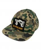 SUPREMEシュプリーム）の古着「Eagle Patch 5 Panel Cap」｜オリーブ×ブラック