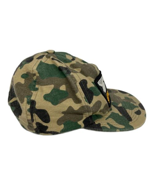 SUPREME（シュプリーム）SUPREME (シュプリーム) Eagle Patch 5 Panel Cap オリーブ×ブラック サイズ:Freeの古着・服飾アイテム