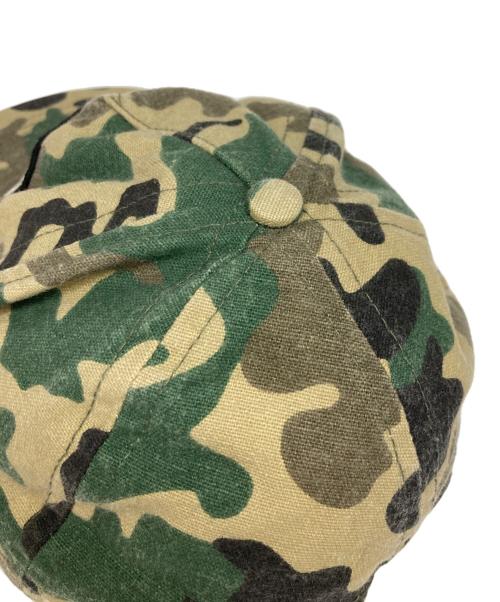 SUPREME（シュプリーム）SUPREME (シュプリーム) Eagle Patch 5 Panel Cap オリーブ×ブラック サイズ:Freeの古着・服飾アイテム