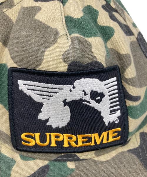 SUPREME（シュプリーム）SUPREME (シュプリーム) Eagle Patch 5 Panel Cap オリーブ×ブラック サイズ:Freeの古着・服飾アイテム