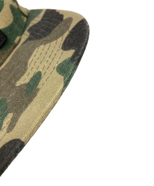 SUPREME（シュプリーム）SUPREME (シュプリーム) Eagle Patch 5 Panel Cap オリーブ×ブラック サイズ:Freeの古着・服飾アイテム