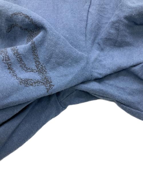 anvil（アンヴィル）anvil (アンヴィル) 90s ペトログリフプリントTシャツ ネイビー サイズ:Mの古着・服飾アイテム
