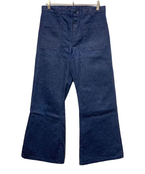 U'S NAVY（ユーエスネイビー）U'S NAVY (ユーエスネイビー) TYPE-II セーラーデニムパンツ インディゴ サイズ:32の古着・服飾アイテム