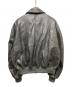 NKNIT (ンニット) synthetic leather padded short jacket ブラック：30000円